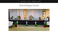 Desktop Screenshot of nashvillebonsai.com